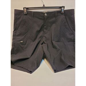 Means weatherproof vintage‎ black shorts, size 40